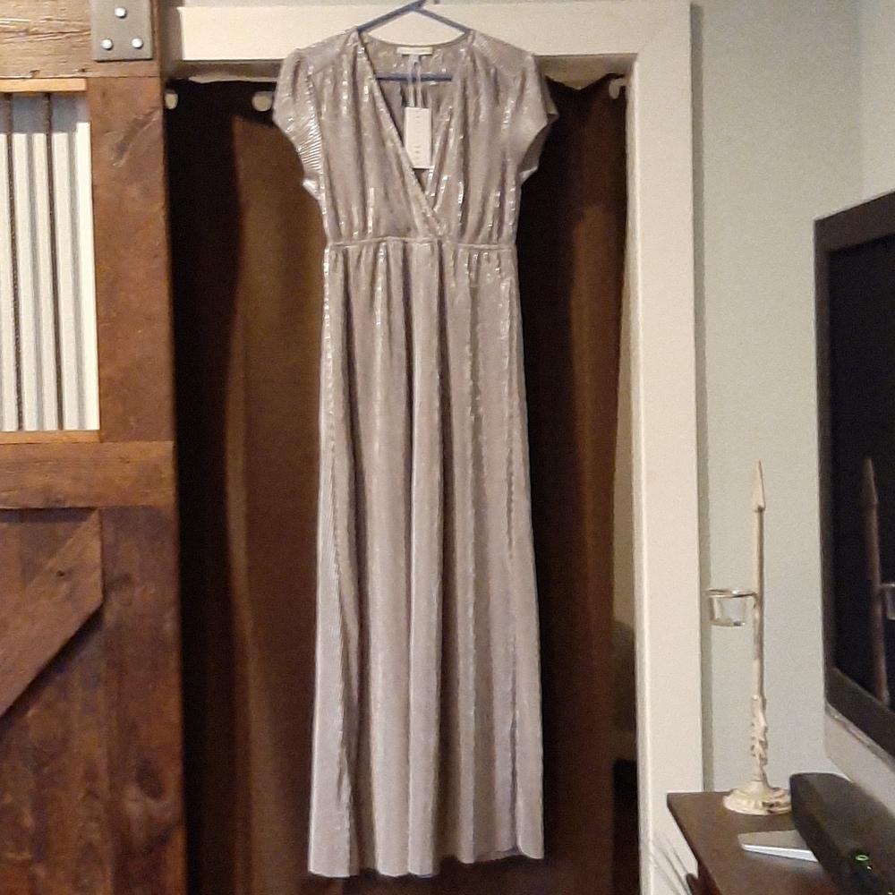 Baltic Born Silver Goddess Dress